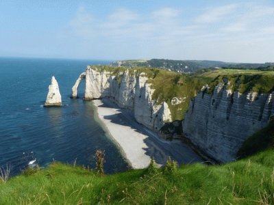 פאזל של Etretat soirÃ©e d 'Ã©tÃ©