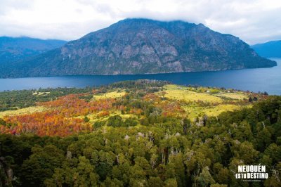 Lago PaimÃºn - JunÃ­n de Los Andes jigsaw puzzle