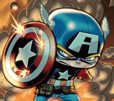 Captain America jigsaw puzzle