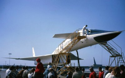 TX XB-70 at Carswell AFB 1967