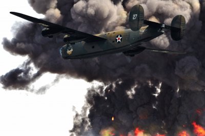 TX B-24 participating in Tora Tora Tora at WOH