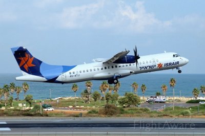 Israir ATR ATR-72 Israel jigsaw puzzle