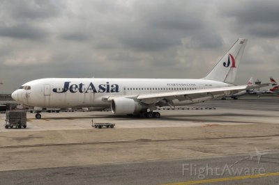 Jet Asia Airways Boeing 767-200 Tailandia jigsaw puzzle