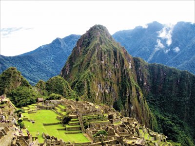 פאזל של Machu Picchu.