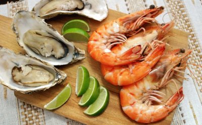 Seafood jigsaw puzzle