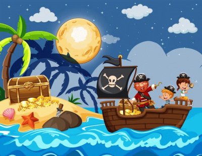 Pirate jigsaw puzzle