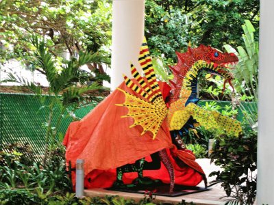 פאזל של Alebrije en el Museo Maya de CancÃºn.