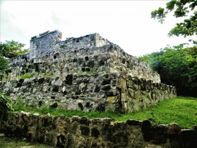 Zona arqueolÃ³gica San Miguelito, en CancÃºn.