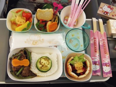 פאזל של Kids Airplane Food