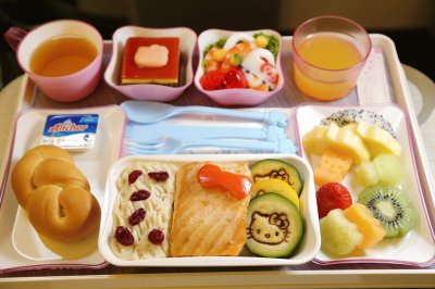 פאזל של Kids Airplane Food