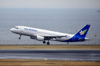 פאזל של Lao Airlines Airbus A320 Laos