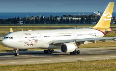 Libyan Airways Airbus A330-200 Libia jigsaw puzzle