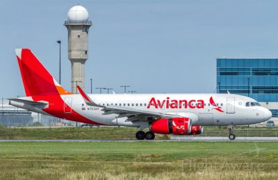 פאזל של Avianca Airbus A319 Costa Rica