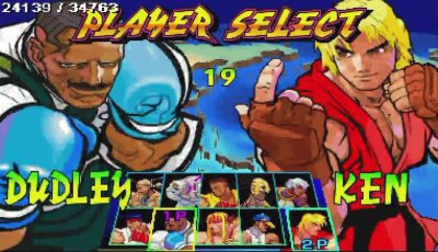 Street Fighter III New Generation Select jigsaw puzzle