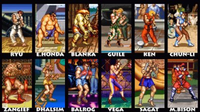 Street Fighter II Char jigsaw puzzle