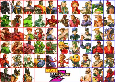 Marvel vs Capcom 2 Street Fighter jigsaw puzzle