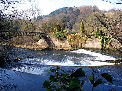 Milford Weir Upstream jigsaw puzzle