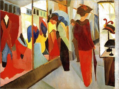 August Macke shopping jigsaw puzzle