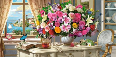 Amazing Still Life Art-So Pretty jigsaw puzzle