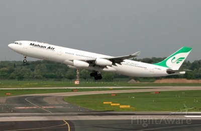 Mahan Air Airbus A340-300 Iran
