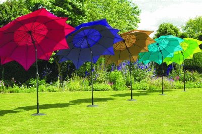 Lotus Garden Parasols