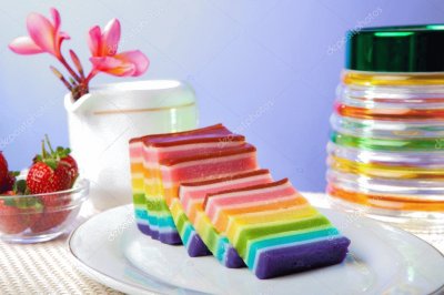 Rainbow Layer Gelatin jigsaw puzzle