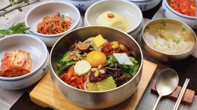 פאזל של Bibimbap Korean Food
