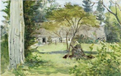 Berthe Morisot paysage
