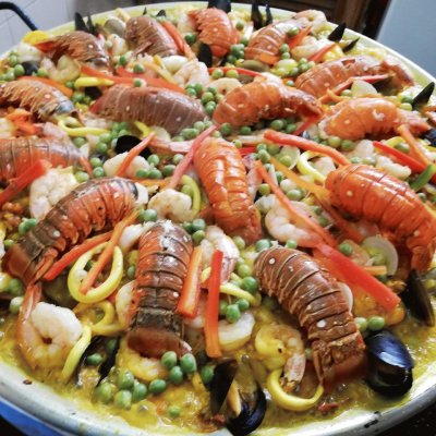 Paella marinera