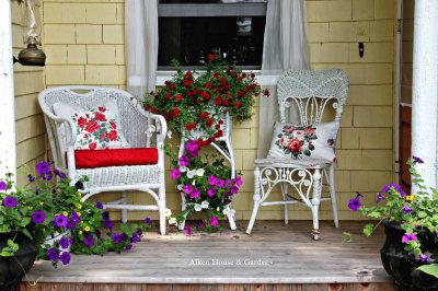 Charming Little Summer Porch
