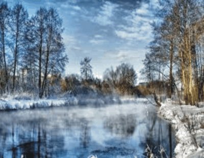 Snow jigsaw puzzle