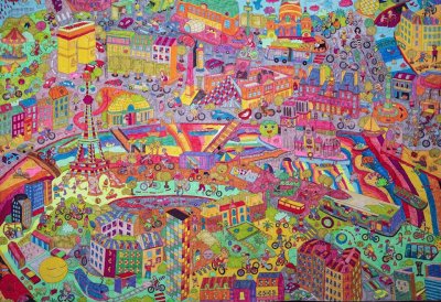 cittÃ  colorata jigsaw puzzle