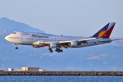 פאזל של Philippine Airlines Boeing 747-400 Filipinas