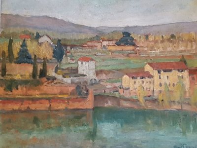 henri Gourcy vue d 'Albi