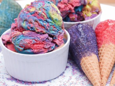 Rainbow Ice Cream