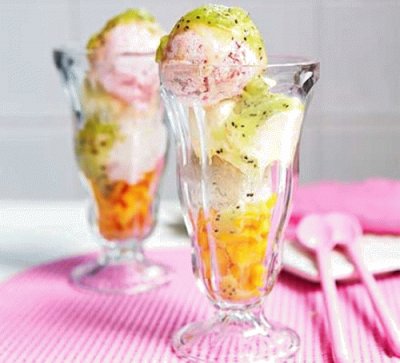 פאזל של Ice Cream Fruits