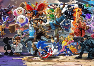 פאזל של Super Smash Bros. Ultimate 1