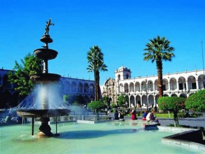 Arequipa ...Plaza de Armas jigsaw puzzle