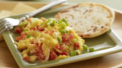 Scrambled Egg Ham   Vegetable