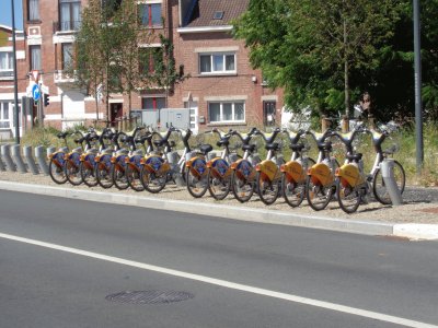 פאזל של bikes station