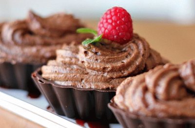 Chocolate Mousse Tartellet jigsaw puzzle