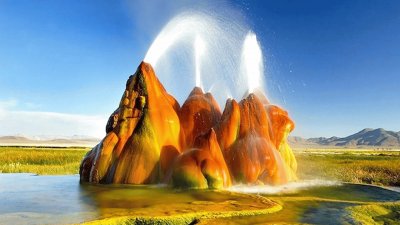 Geyser jigsaw puzzle