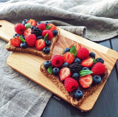 Red Fruits Toast jigsaw puzzle