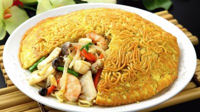 Fried Noodle Chinese jigsaw puzzle