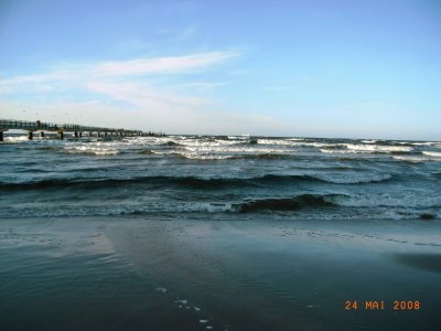 Strand in Ahlbeck auf Usedom