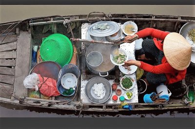 פאזל של Floating Food