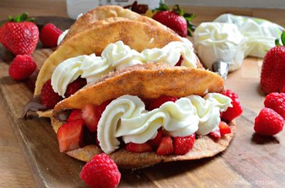 פאזל של Strawberry   Raspberry Tacos