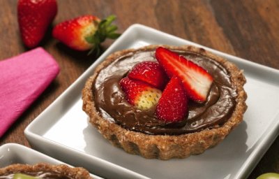 Choco   Strawberry Tart