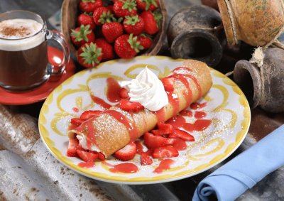 Strawberry Pancake