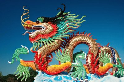 Dragon jigsaw puzzle